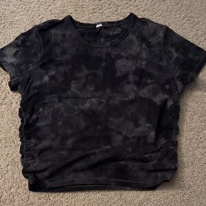 Diamond Dye Pitch Grey Lululemon: Nulu fabric